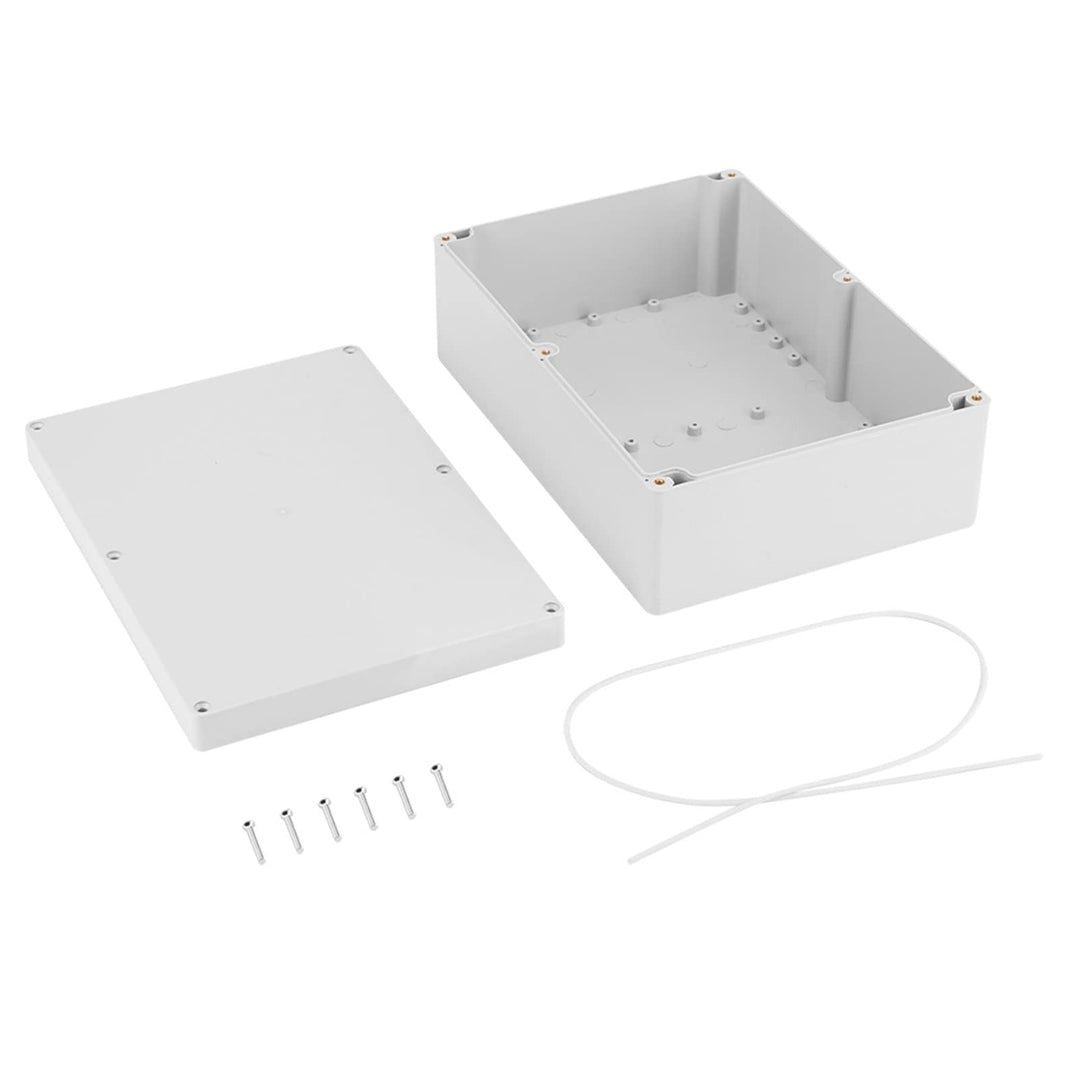 Wasserdichte Anschlussdose, weisse Kunststoffgehäuse Projekt Fall DIY Verdrahtung Anschlussbox 263 *