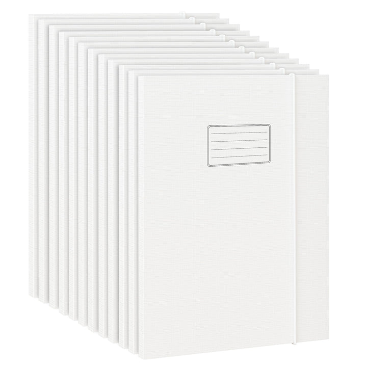 JiaWei 12 Stück A4 Sammelmappe, 1.13 cm Breite, Aus 350 g/m² extra starkem Karton mit 3 Klappen Für
