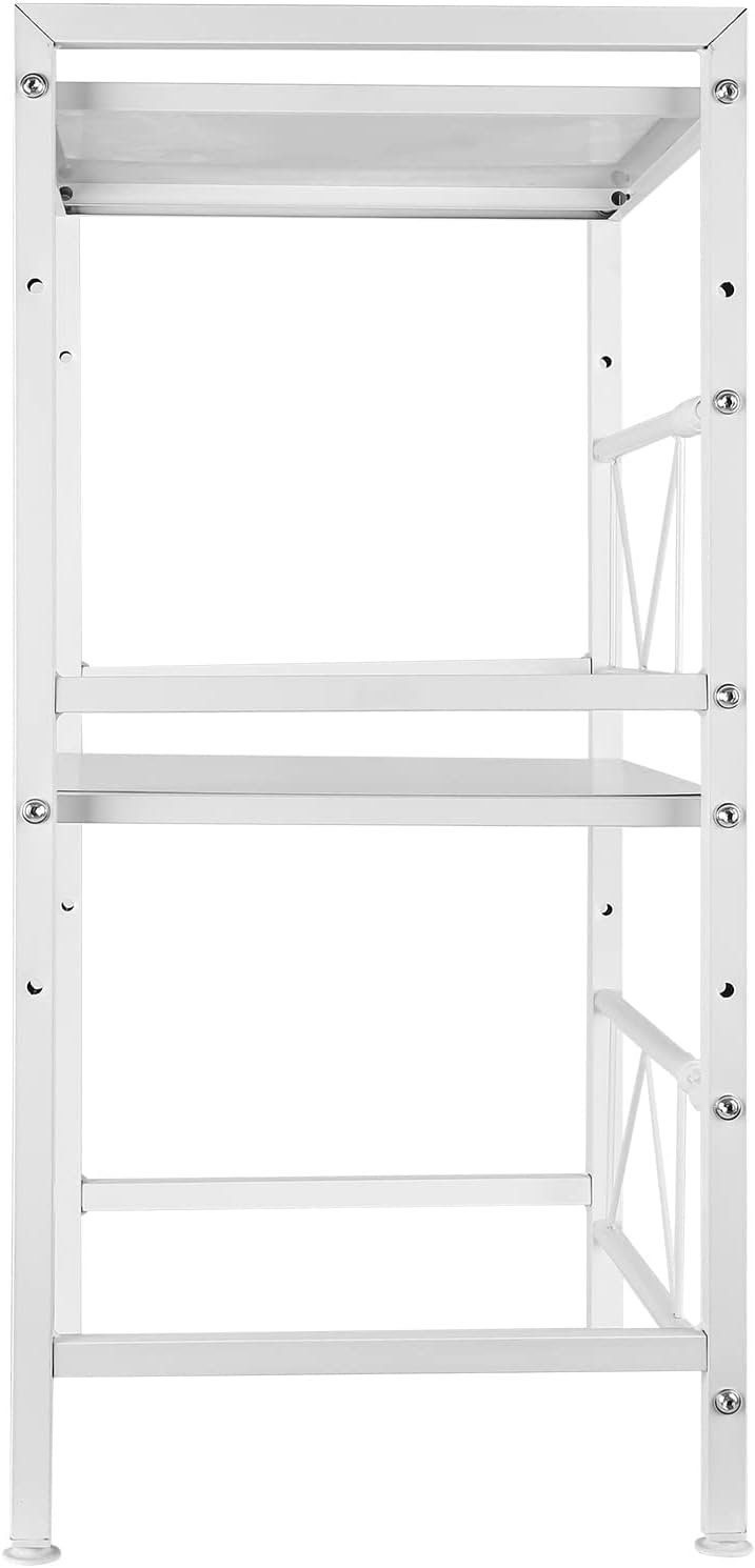 DDMINE Ausziehbares Mikrowellenregal, Halterung für Küchenregal, Mikrowelle, ausziehbar, mit 3 Ebene