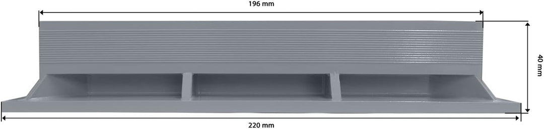 Marley Schachtdeckel mit Rahmen 20x20cm für Einlaufschacht Schachtabdeckung Kanaldeckel PVC