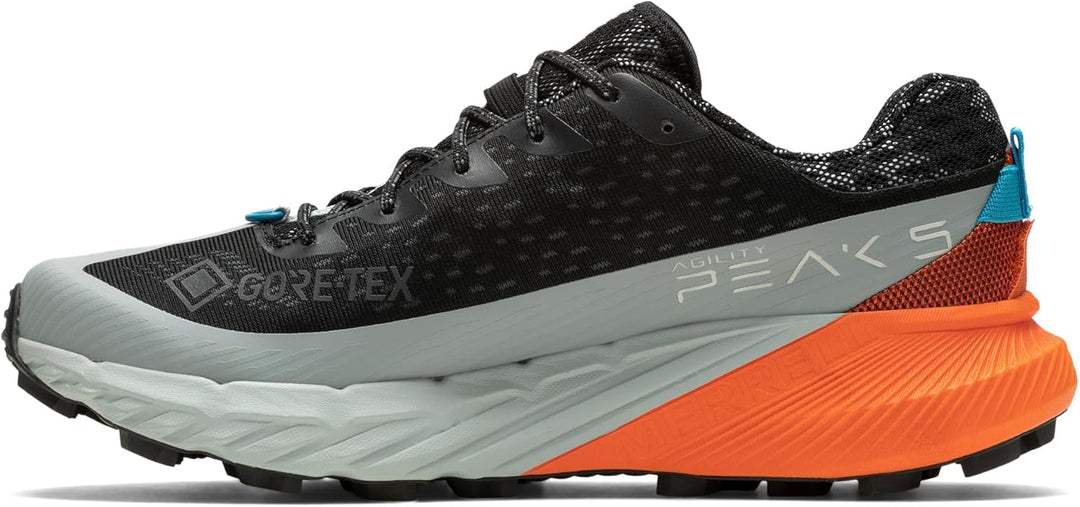 Merrell Herren Nova 3 GTX Wanderschuh 42 EU Schwarz Orange, 42 EU Schwarz Orange