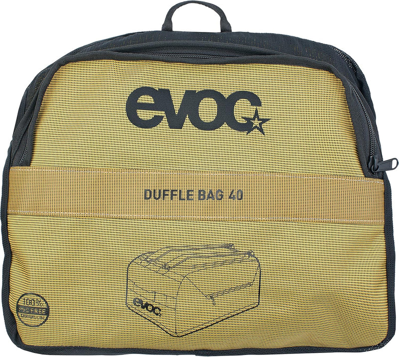 EVOC DUFFLE BAG Wasserfeste Reise- und Ausrüstungstasche (Travel Bag, abnehmbarer Tragegurt, separat