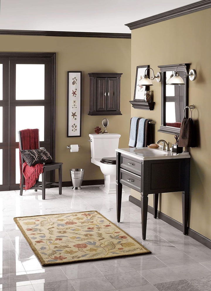 Moen YB2286CH Brantford Collection Traditioneller Handtuchring für Badezimmer, 1 Stück, Chrom, Chrom