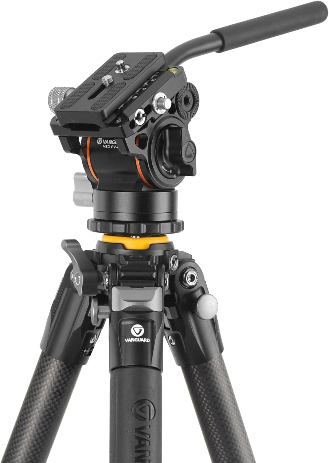 VANGUARD VEO 5 264CV14 – Videostativ aus Carbon mit VEO PV-14 Videokopf - Traglast 8 kg