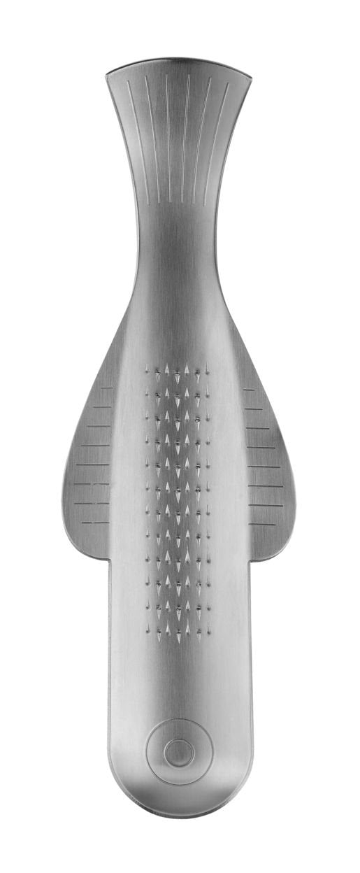 Alessi VS06 Boga Ingwerreibe - Stahl AISI 430 mattiert.