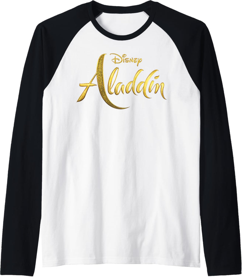 Disney Aladdin Logo Raglan