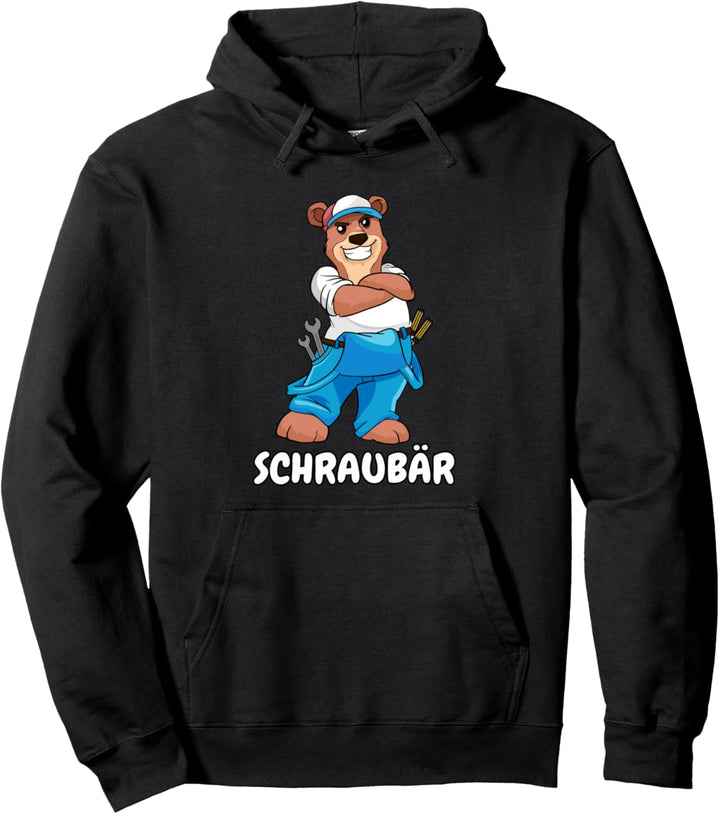 Schraubär lustiges Schrauber Shirt Automechaniker Pullover Hoodie