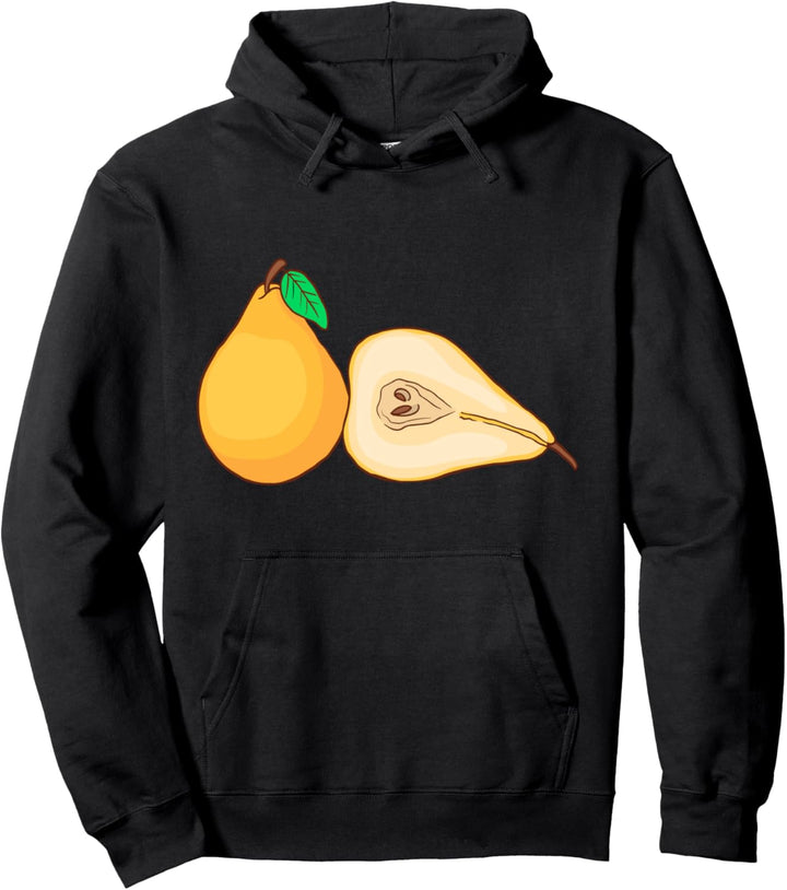 Birnen Obst Vegetarier Veganer Pullover Hoodie