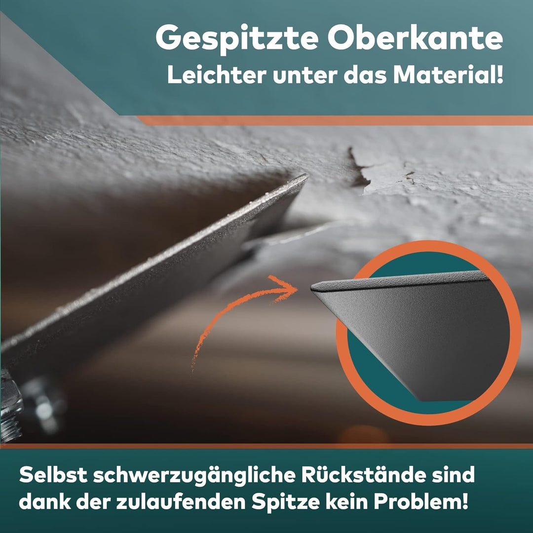 Der effektive Spachtelmeissel SDS Plus von Fairmo - Meissel inklusive Ersatzklinge und Schrauben - F