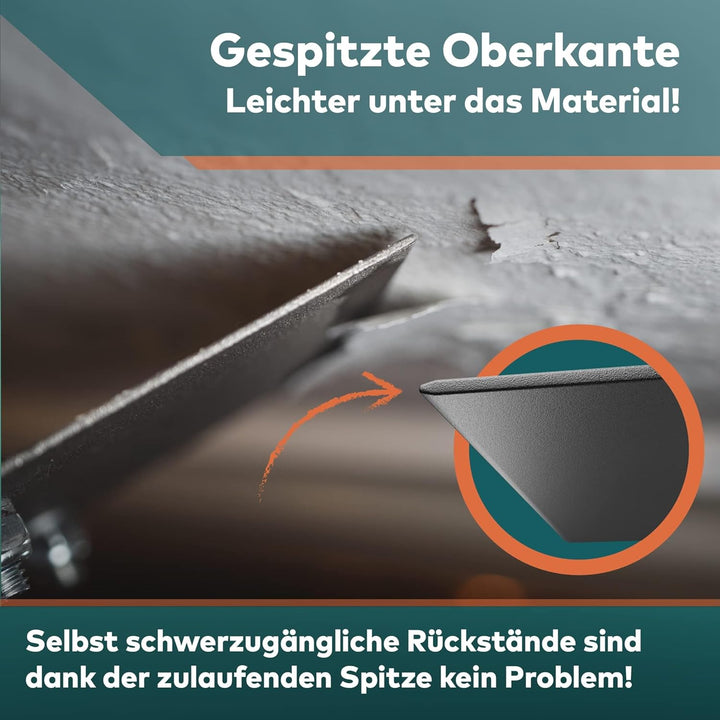 Der effektive Spachtelmeissel SDS Plus von Fairmo - Meissel inklusive Ersatzklinge und Schrauben - F