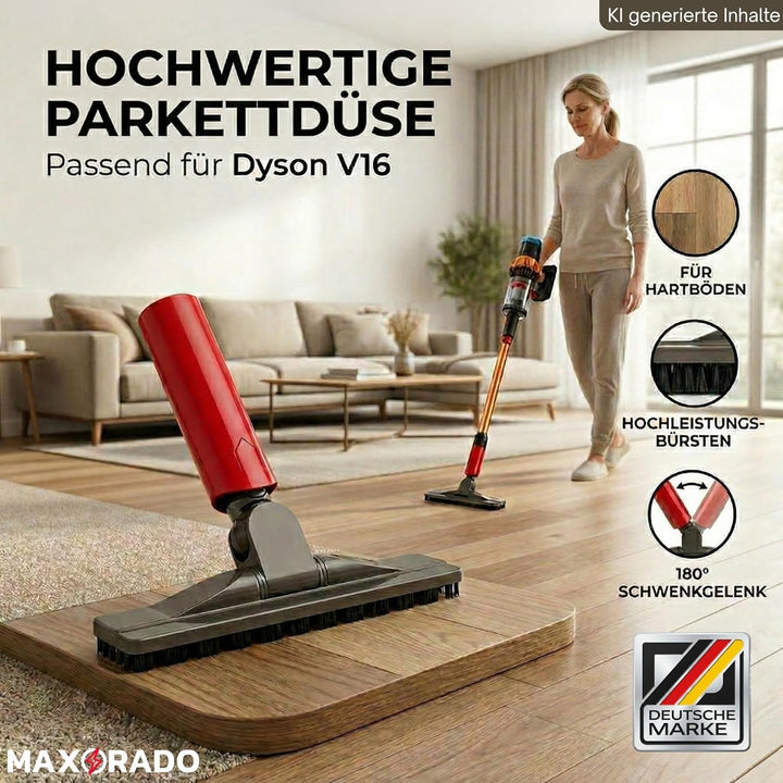 Parkettdüse passend für Dyson V16 Piston Animal Submarine Hartbodendüse Schmutz Düse
