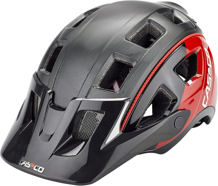 Casco MTBE 2 Helm schwarz Rot L | 58-62cm, Rot L | 58-62cm