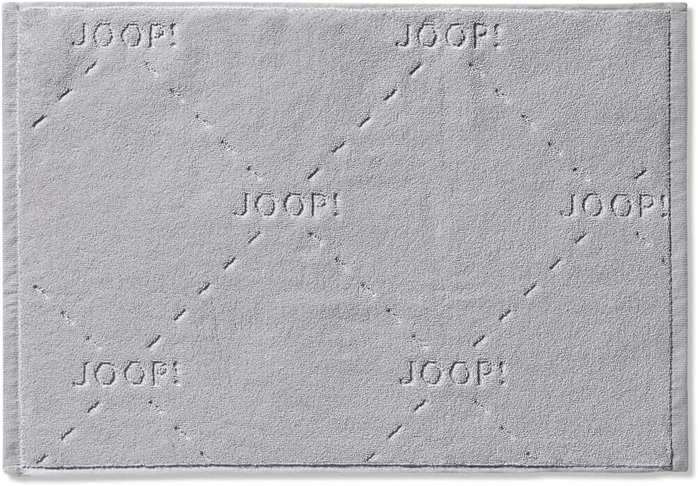 Joop! Badteppich Dash hellgrau Grösse 45x65 cm