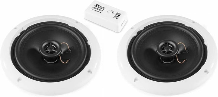 Power Dynamics BT10SET Decken-Bluetooth-Lautsprecherset für den Innen- und Aussenbereich