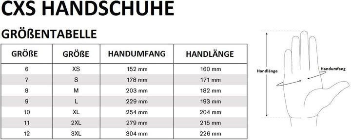 CXS Brita Arbeitshandschuhe - Rutschfeste Montagehandschuhe Nahtlos 12 Paar (6, Schwarz) 6 (12 paar)