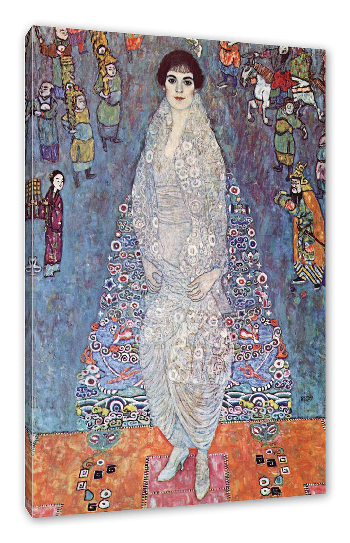 Gustav Klimt - Elisabeth Lederer als Leinwandbild / Grösse: 100x70 cm / Wandbild / Kunstdruck / fert