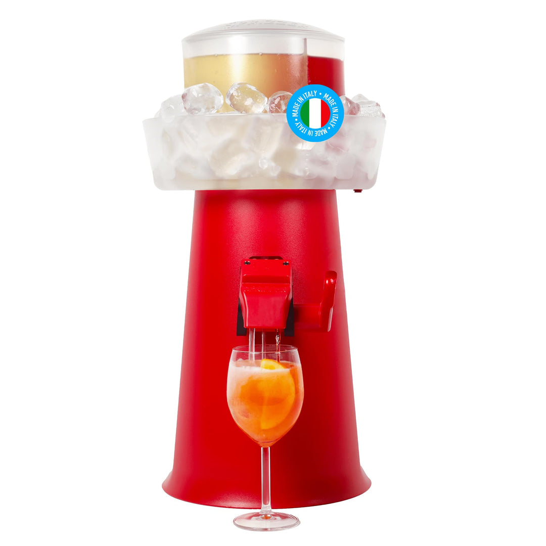 Sprizzer - Aperol Spritz Maschine für Spritz, Dispenser und Mischer mit Eisbehälter für Aperitif, Ma