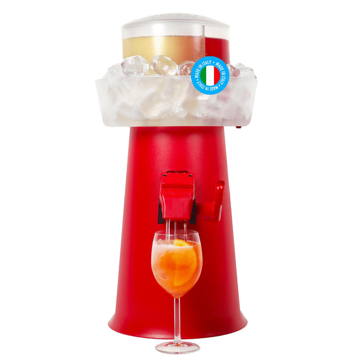 Sprizzer - Aperol Spritz Maschine für Spritz, Dispenser und Mischer mit Eisbehälter für Aperitif, Ma