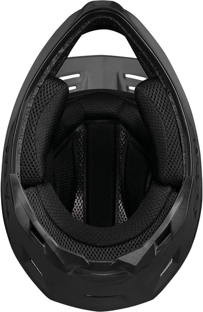 IXS Xult Dh Integralhelm für Mountainbike/E-Bike/BMX, Schwarz, SM (53-56cm)