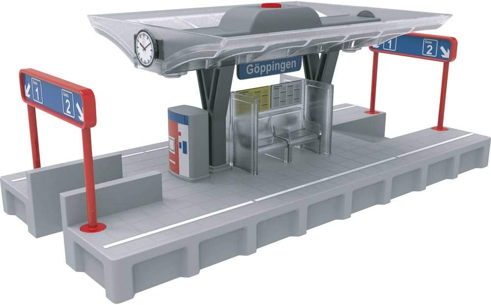 Märklin My World – 72213 - Bahnsteig mit Lichtfunktion – Modellbahn Zubehör – Spur H0, Single