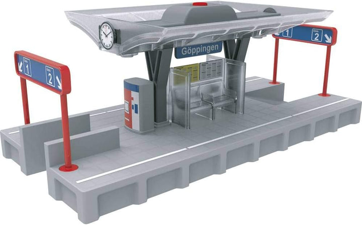 Märklin My World – 72213 - Bahnsteig mit Lichtfunktion – Modellbahn Zubehör – Spur H0, Single