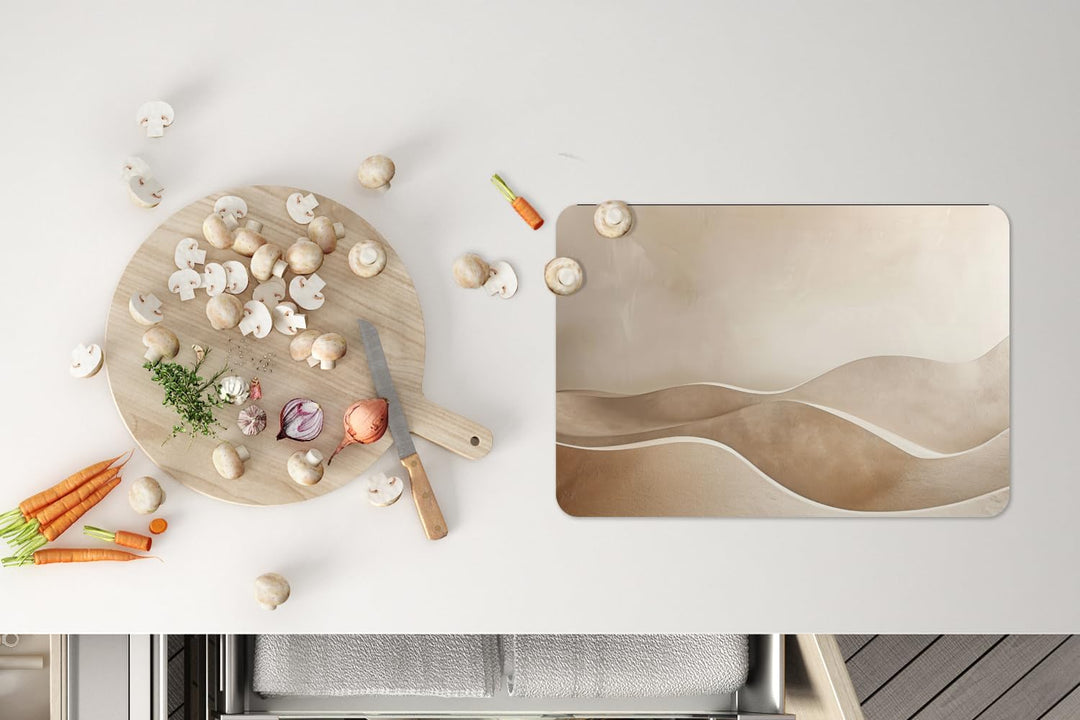 KitchenYeah© Platzsets Abwaschbar 6-Teilig 45x30 cm Tischsets Platzdeckchen rutschfeste Platzset Unt