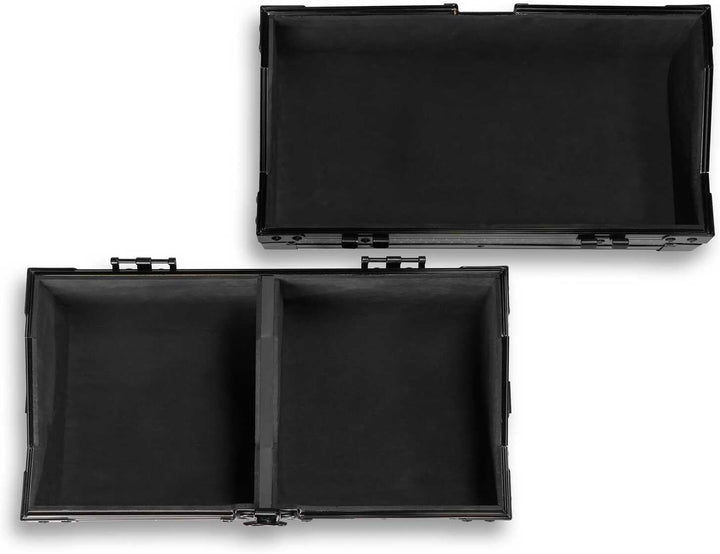 Reloop 7'' Record Case 150 Black - Robuste Konstruktion mit kratzfester Hexa-Oberfläche in mattem Sc