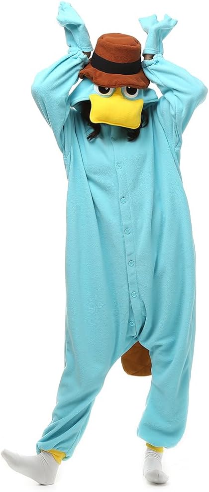 LBJR Unisex Tieroutfit Tierkostüme Schlafanzug Erwachsene Kigurumi Tier Sleepsuit Cosplay Kostüme Py