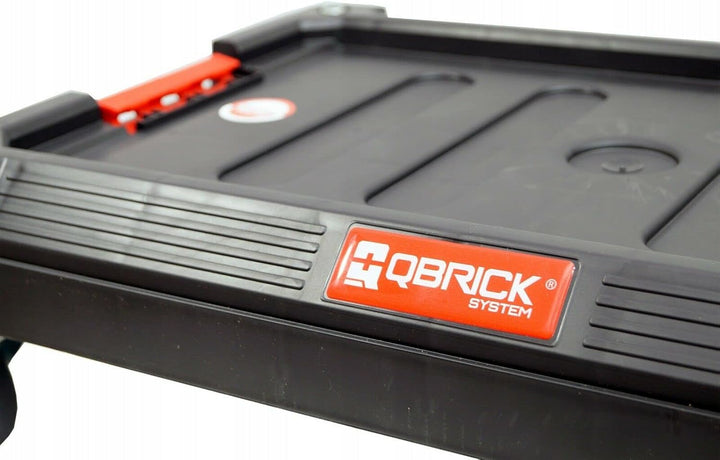 QBRICK SYSTEM Transportwagen 8552 Plattform Schwarz 100 kg Tragfähigkeit