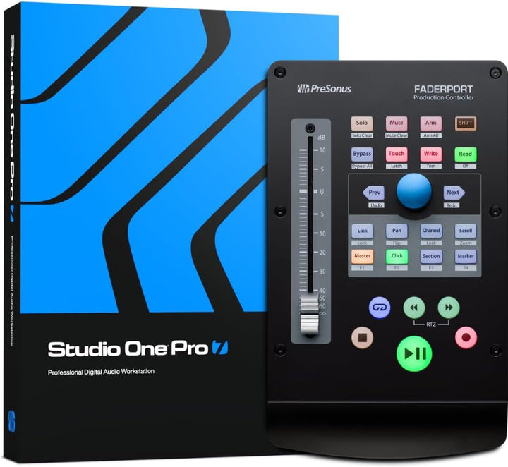 PreSonus FaderPort DAW Mix Production Controller, mit Softwarepaket inklusive Studio Magic Plug-in S