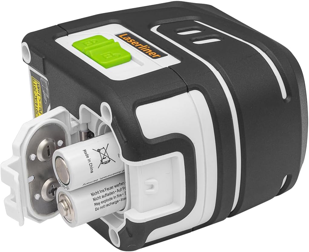 Laserliner SmartCross-Laser GX, Kreuz-Linienlaser, Grüner Laser | 150 cm Stativ, Für Innen- und Auss