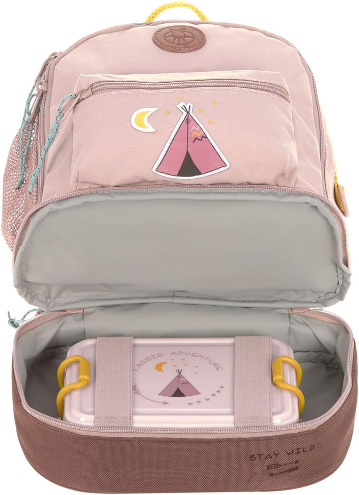 LÄSSIG Kinderrucksack mit Brustgurt Kindergartentasche Kindergartenrucksack 27 cm, 4,5 Liter oben, 1
