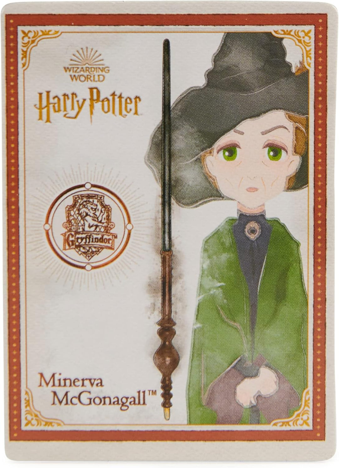 Wizarding World Harry Potter - Authentischer Minerva McGonagall Zauberstab aus Kunststoff mit Zauber
