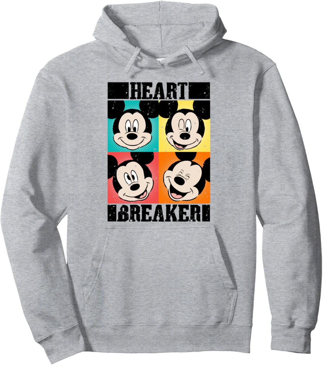 Disney Mickey And Friends Mickey Heart Breaker Box Up Pullover Hoodie