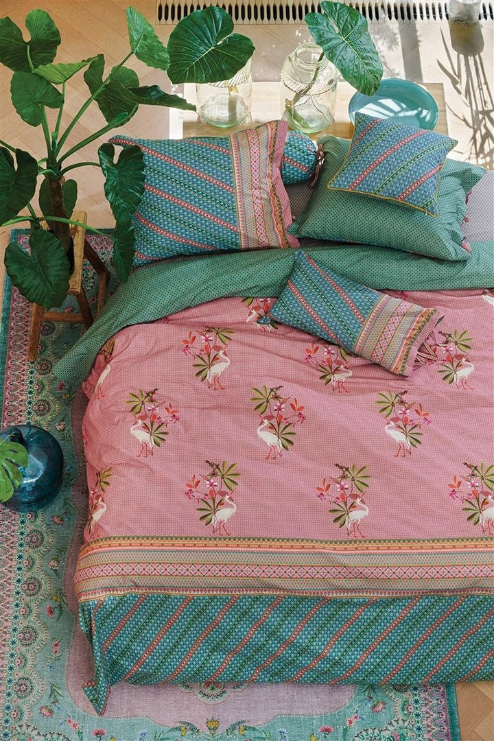 Pip Studio My Heron Zierkissen Farbe Pink Grösse 35x60cm