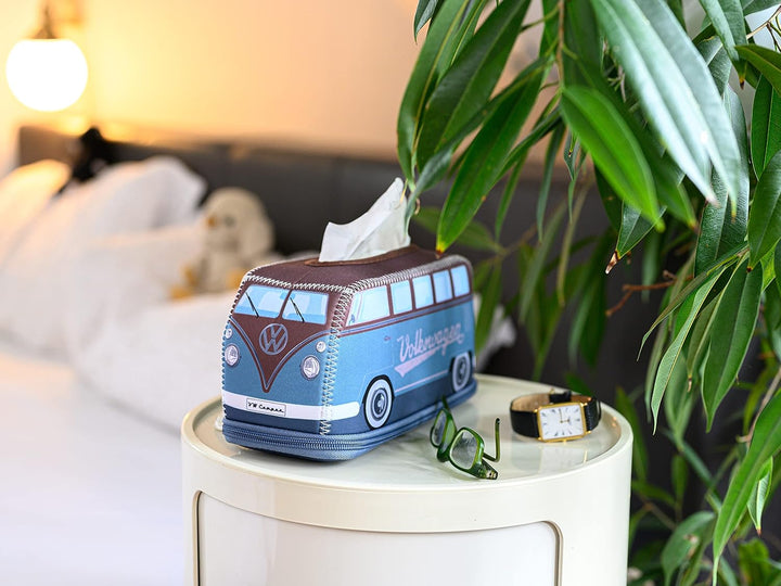 BRISA VW Collection - Volkswagen Neopren Kosmetik-Servietten-Spender-Papier-Taschentuch-Tissue-Box f