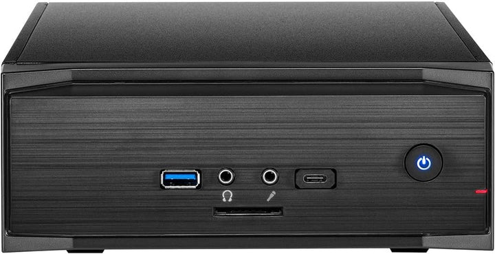 Inter-Tech ITX MW-01 II HTPC-Gehäuse, schwarz, ohne Netzteil