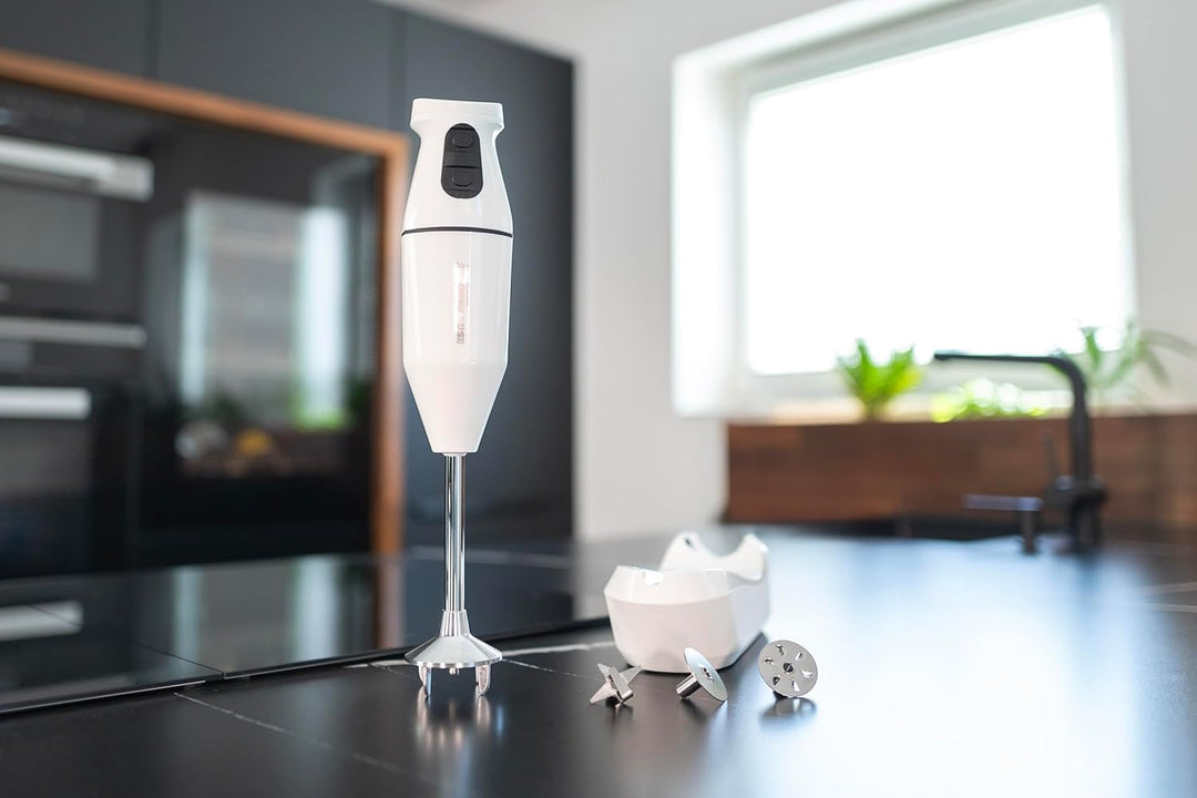 ESGE Zauberstab Cordless, 2500 mAh Li-Ion Akku Stabmixer, Pürierstab, kabellos, bis zu 13.000 U/min,