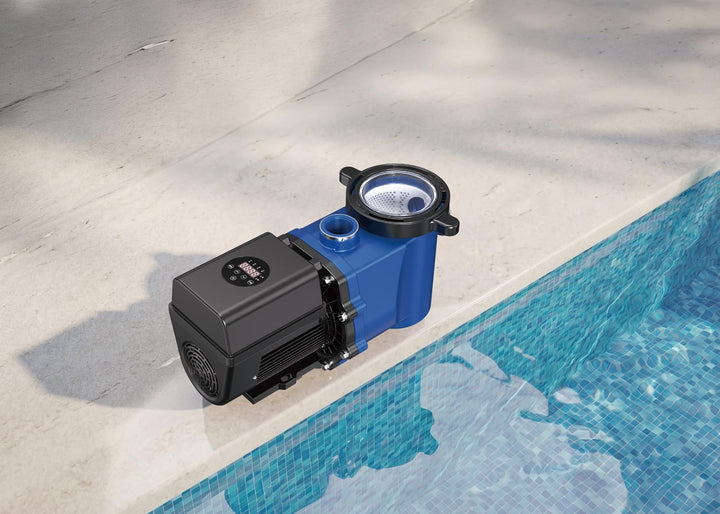 InverEasy DK15 Inverter Pool Filterpumpe – Frequenzgeregelt 30–100%, bis zu 80% Energie sparen, leis