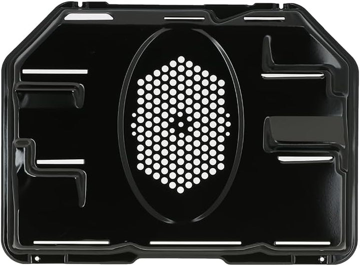 Masterpart Backofen-Rückwand Lüftermotor hinten Metall Schutzplatte schwarz passend für Logik Öfen u