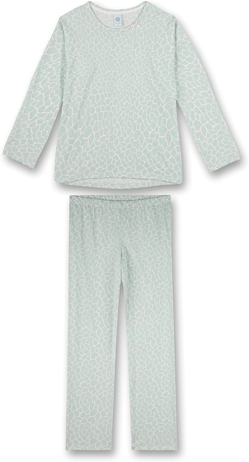 Sanetta Mädchen Pyjamaset 128 Surf Spray, 128 Surf Spray