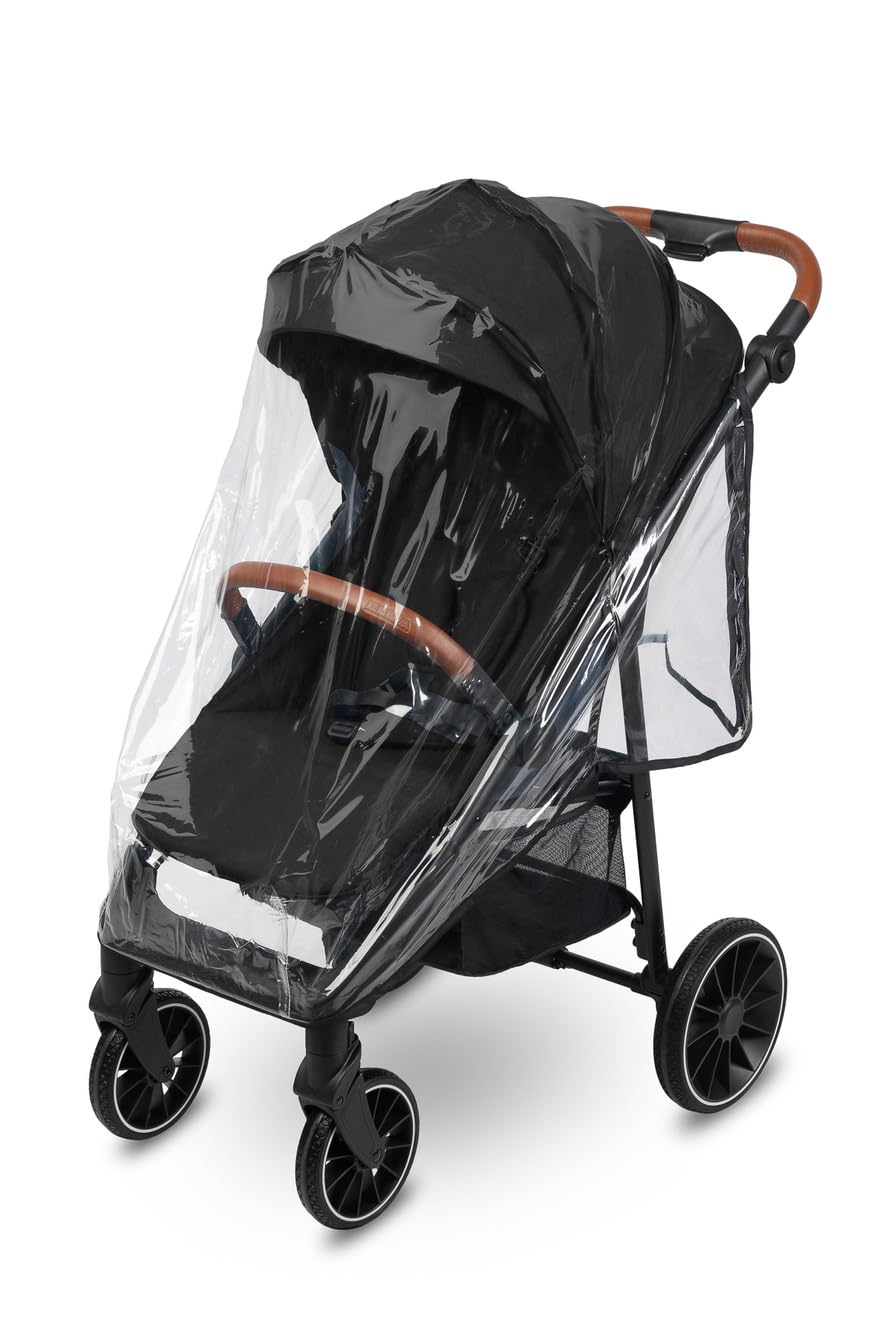 CARETERO ELMA Kinderwagen Buggy - Buggy mit Liegefunktion - Klappbar, mit Regenschutz, Beinabdeckung