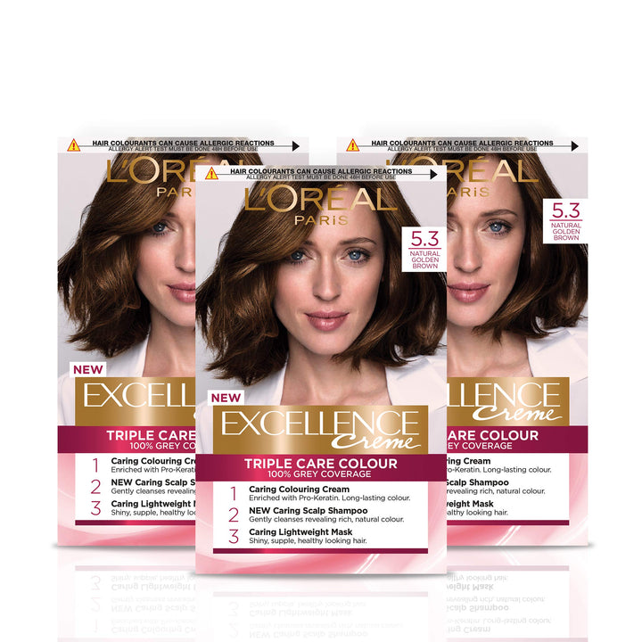 L 'Oreal Paris Excellence 5.3 Goldbraun, 5.3 Goldbraun
