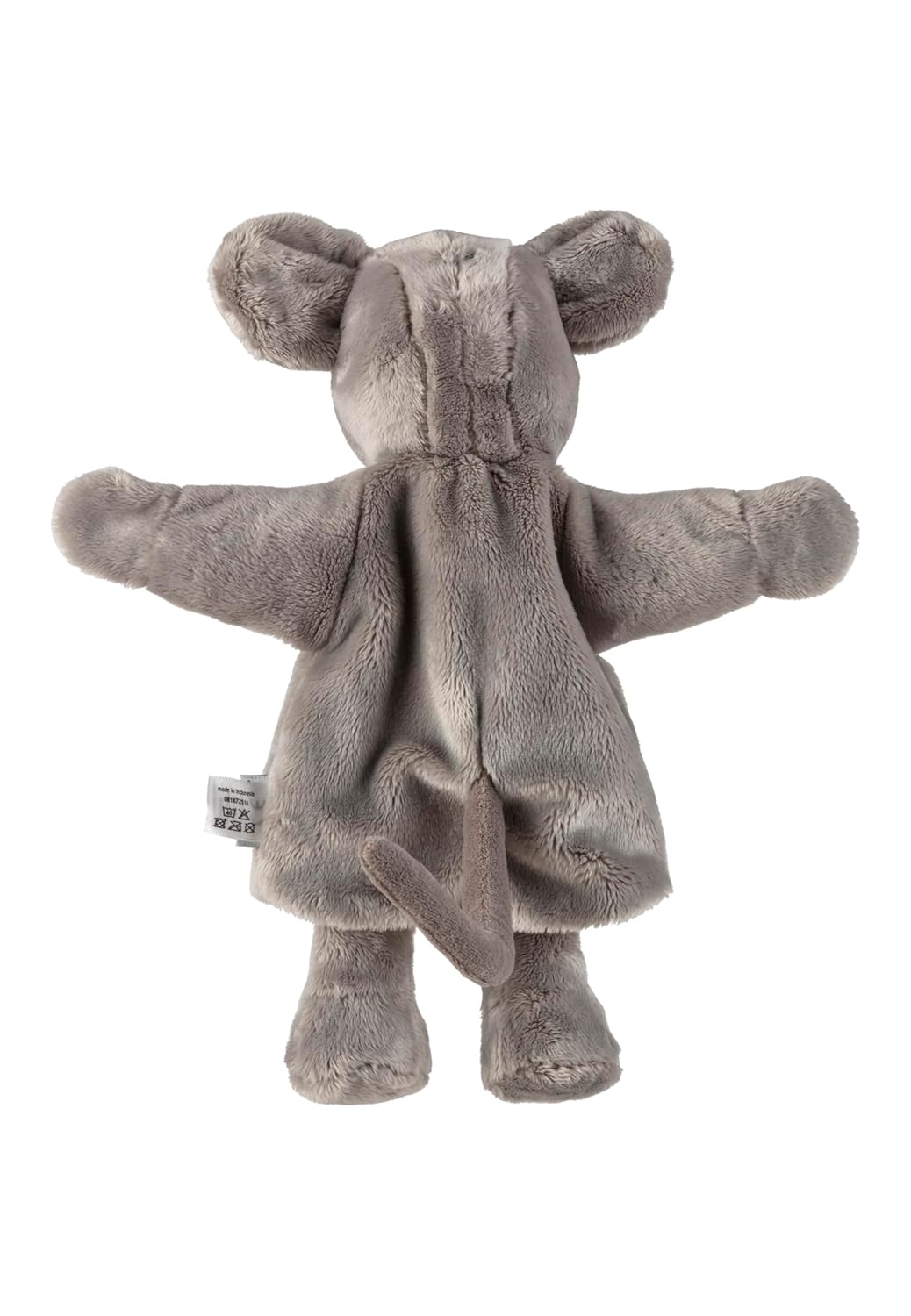 Handpuppe Maus, weiches Spielzeug für Kasperle Theater, zum Geschichten erzählen und erstes Rollensp