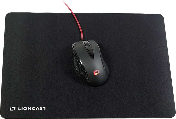 Lioncast Buff, Grösse M, Mauspad, Gamer, rutschfest, hohe Widerstandsfähigkeit und Präzision – Schwa