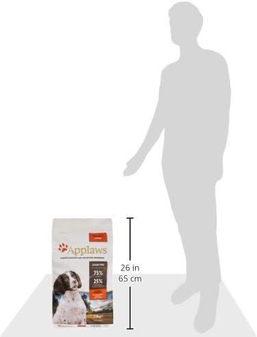 Applaws natürliche komplette trockene Hundefutter für Erwachsene kleine/mittlere Rasse Hunde, Huhn,