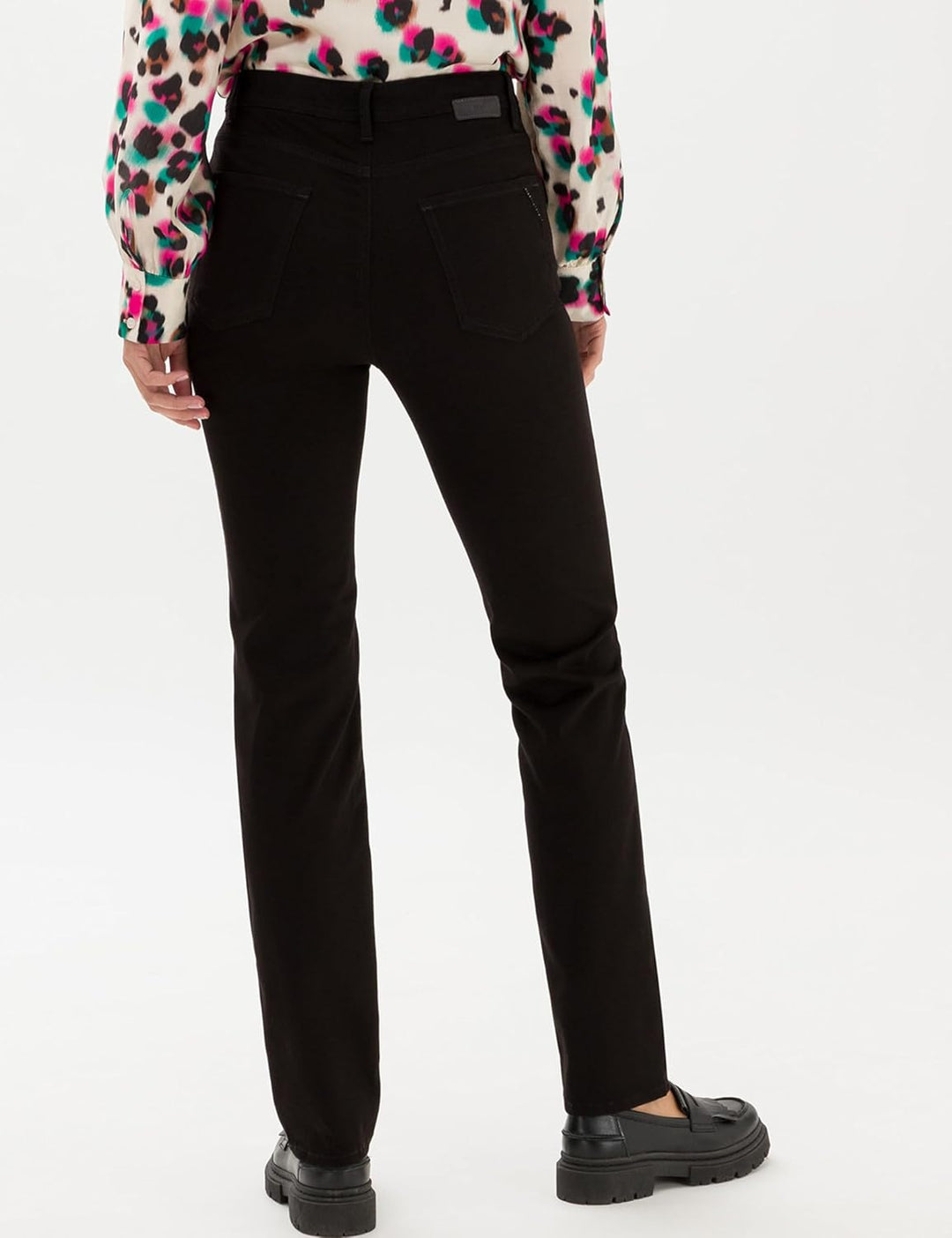 BRAX Damen Style Mary Winter Dream Hose 27W / 30L Schwarz, 27W / 30L Schwarz