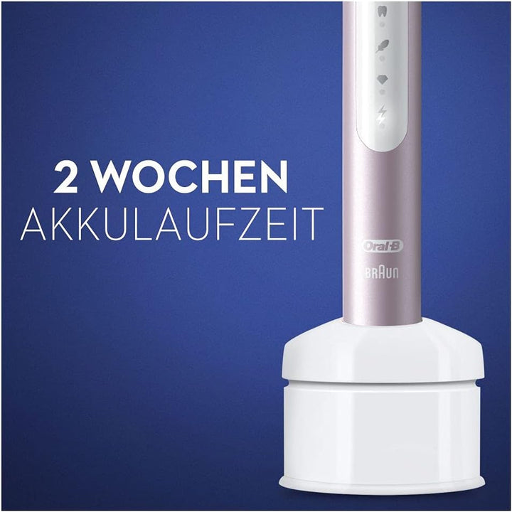 Oral-B Pulsonic Slim Luxe 4900 Elektrische Schallzahnbürste/Electric Toothbrush, Doppelpack 2 Aufste