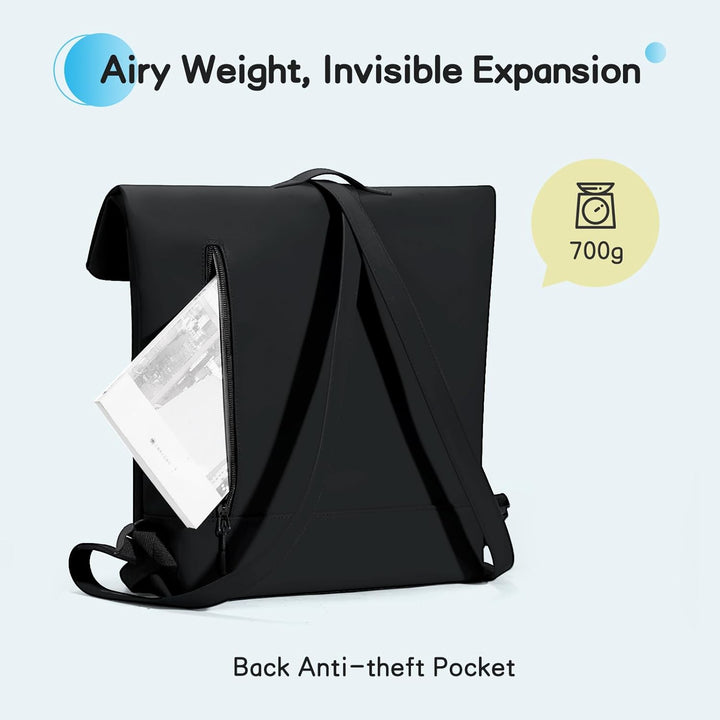 Rucksack Damen Herren Wasserdicht Rucksack Anti Diebstahl Rucksack für Uni Reisen Arbeit Schul L Sch