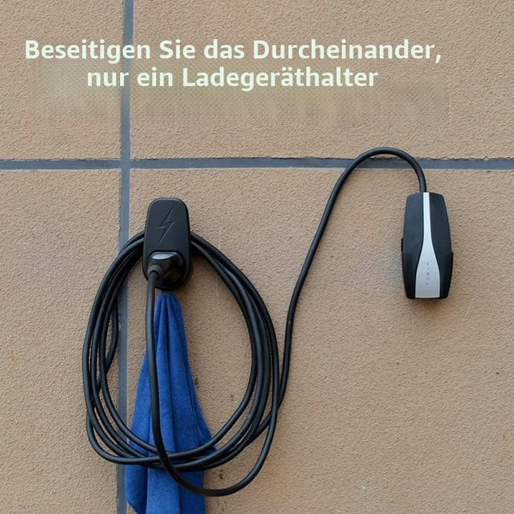 WANGCL EV Ladekabel Halter Typ 2 Ladekabel Organizer Fit für Wallbox Tesla Model 3 Modell Y X S